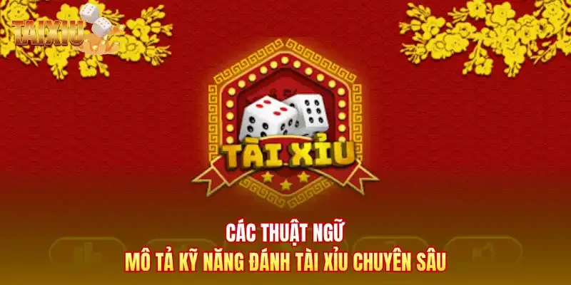 Các thuật ngữ mô tả kỹ năng đánh tài xỉu chuyên sâu