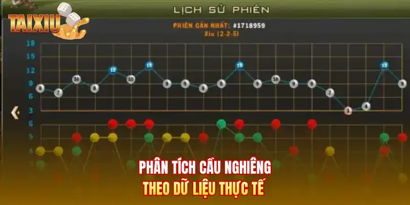 Phân tích cầu nghiêng theo dữ liệu thực tế 
